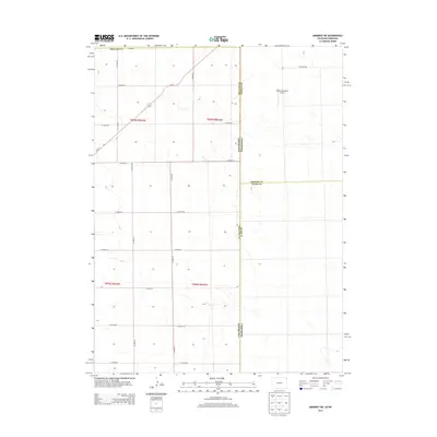 2013 Map of Amherst NE, 2013 Print