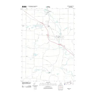 2010 Map of Amherst, 2010 Print