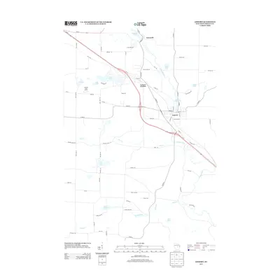 2013 Map of Amherst, 2013 Print
