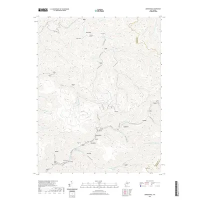 2019 Map of Amherstdale, 2019 Print