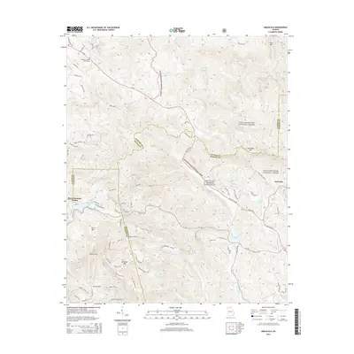2014 Map of Amicalola, 2014 Print