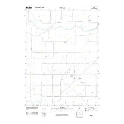 2010 Map of Amish, 2010 Print