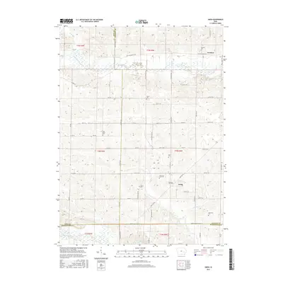 2015 Map of Amish, 2015 Print