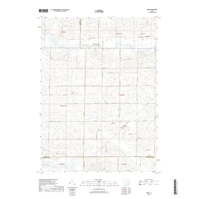 2018 Map of Amish, 2018 Print