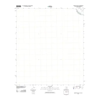 2010 Map of Amistad Dam OE S, 2010 Print