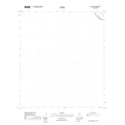 2019 Map of Amistad Dam OE S, 2019 Print