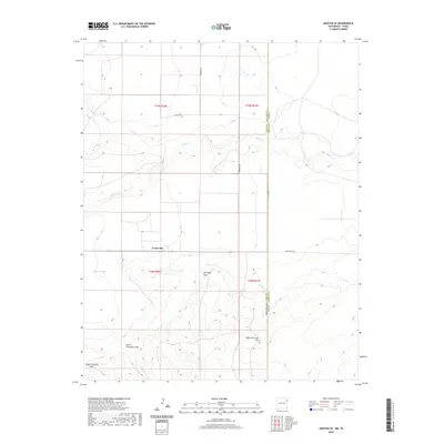 2020 Map of Amistad SE, 2020 Print