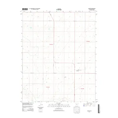 2013 Map of Amistad, 2013 Print