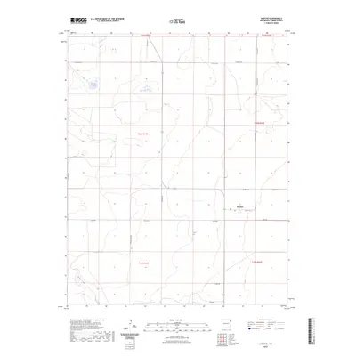 2023 Map of Amistad, 2023 Print