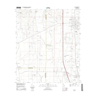 2015 Map of Amite, 2015 Print