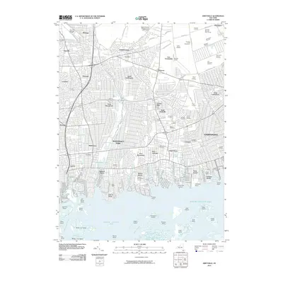 2010 Map of Amityville, 2010 Print