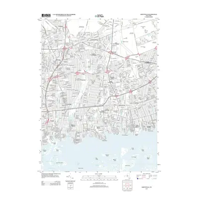 2013 Map of Amityville, 2013 Print