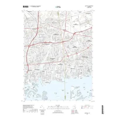 2019 Map of Amityville, 2019 Print