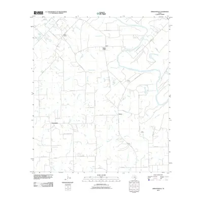 2010 Map of Ammannsville, 2010 Print