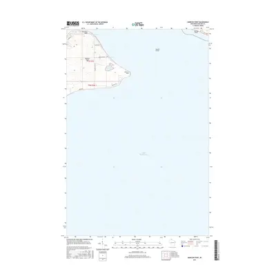 2015 Map of Amnicon Point, 2015 Print