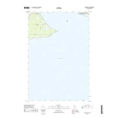 2018 Map of Amnicon Point, 2018 Print