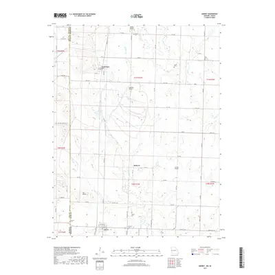 2017 Map of Amoret, 2017 Print