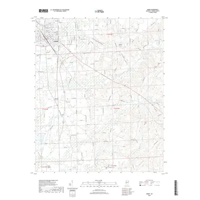 2018 Map of Amory, 2018 Print