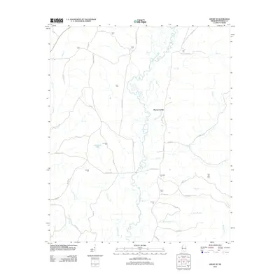 2012 Map of Amory SE, 2012 Print
