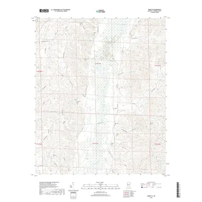 2018 Map of Amory SE, 2018 Print