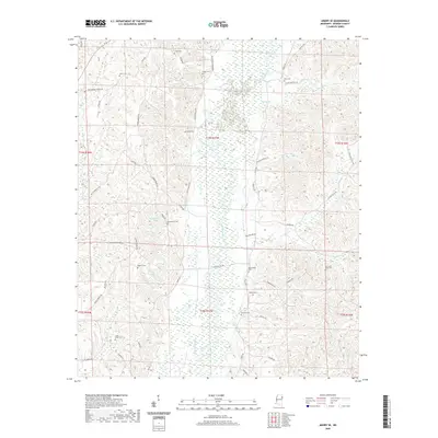 2020 Map of Amory SE, 2020 Print