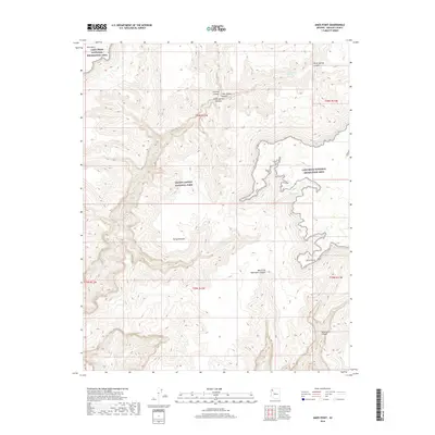 2018 Map of Amos Point, 2018 Print