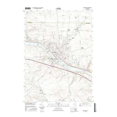 2016 Map of Amsterdam, 2016 Print