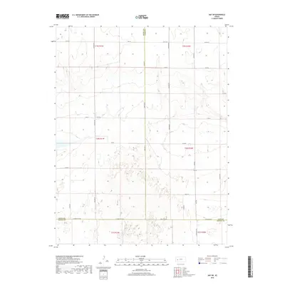 2018 Map of Amy SW, 2018 Print