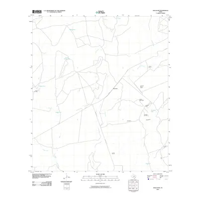 2010 Map of Anacacho, 2010 Print