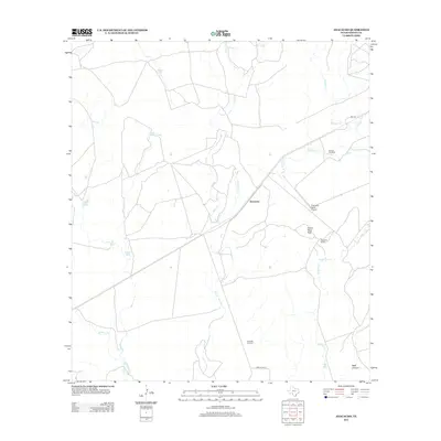 2012 Map of Anacacho, 2012 Print