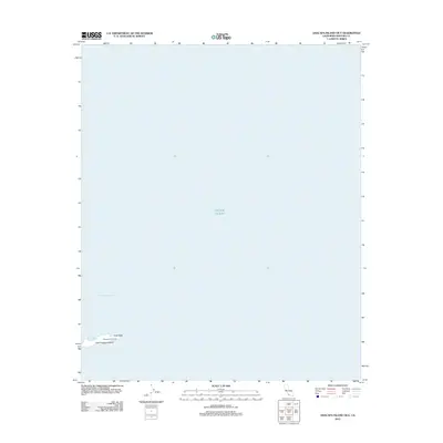2012 Map of Anacapa Island OE E, 2012 Print