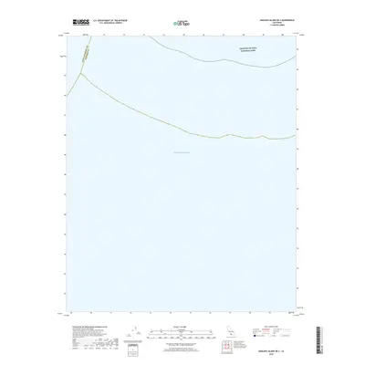2018 Map of Anacapa Island OE S, 2018 Print