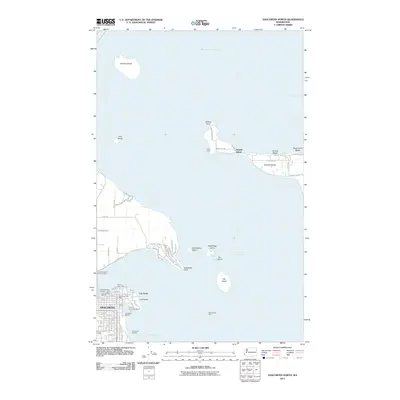 2011 Map of Anacortes North, 2011 Print