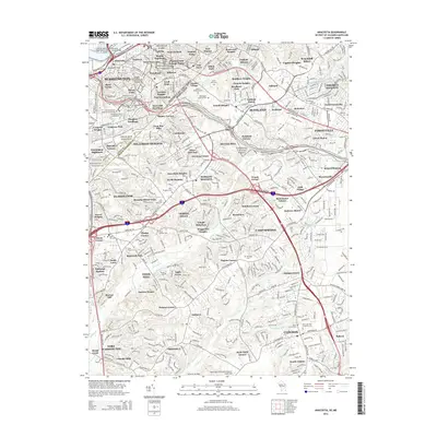 2014 Map of Anacostia, 2014 Print