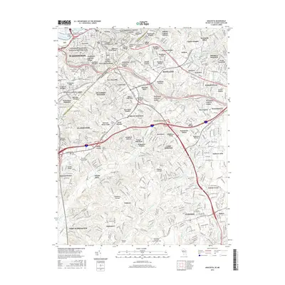 2016 Map of Anacostia, 2016 Print
