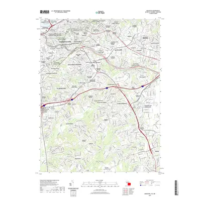 2019 Map of Anacostia, 2019 Print