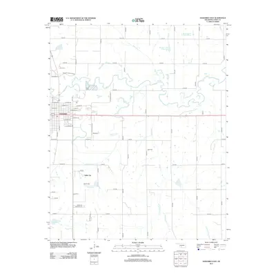 2012 Map of Anadarko East, 2012 Print