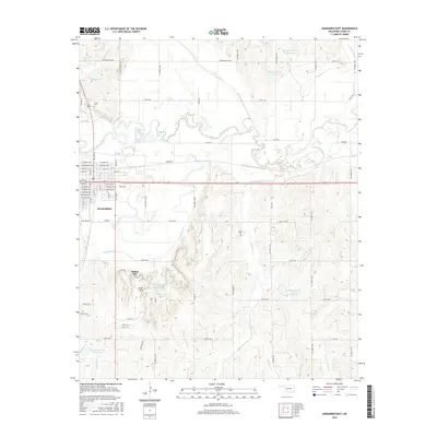 2016 Map of Anadarko East, 2016 Print