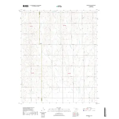 2018 Map of Anadarko NE, 2018 Print