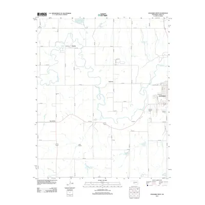 2012 Map of Anadarko West, 2012 Print
