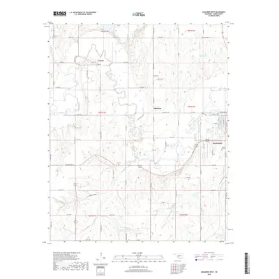 2018 Map of Anadarko West, 2018 Print
