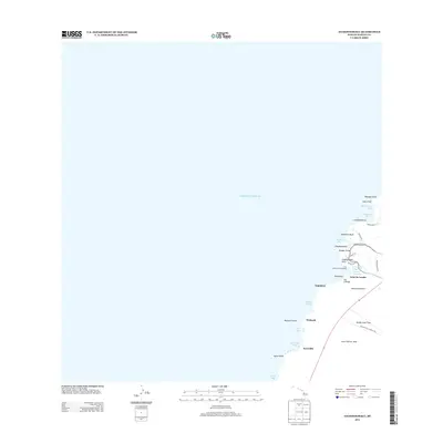 2013 Map of Anaehoomalu, 2013 Print