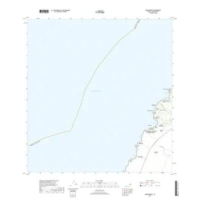 2017 Map of Anaehoomalu, 2017 Print