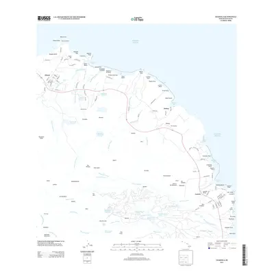 2013 Map of Anahola, 2013 Print