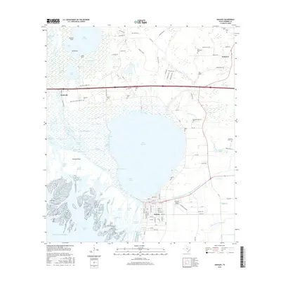 2016 Map of Anahuac, 2016 Print