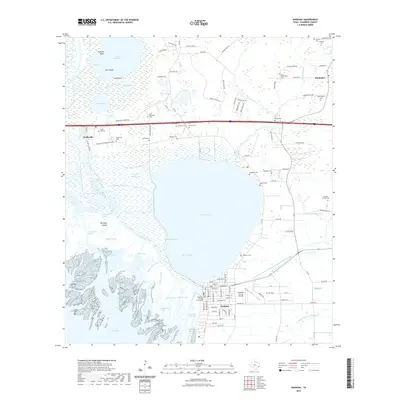 2022 Map of Anahuac, 2022 Print