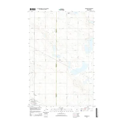 2014 Map of Anamoose, 2014 Print