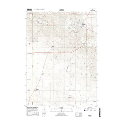2015 Map of Anamosa, 2015 Print