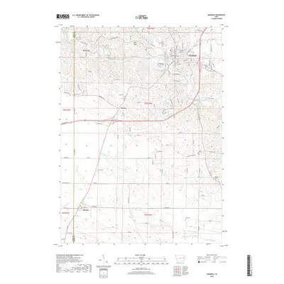 2018 Map of Anamosa, 2018 Print