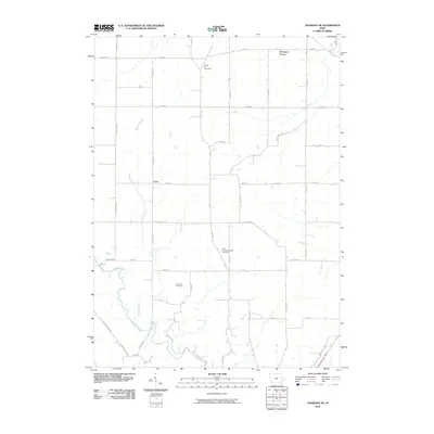 2010 Map of Anamosa NE, 2010 Print